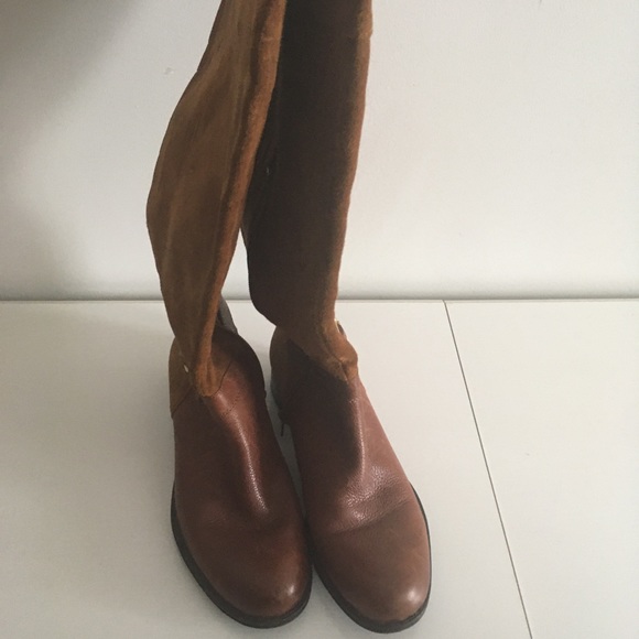 Warm Brown Over-the-Knee Boots - Picture 4 of 4